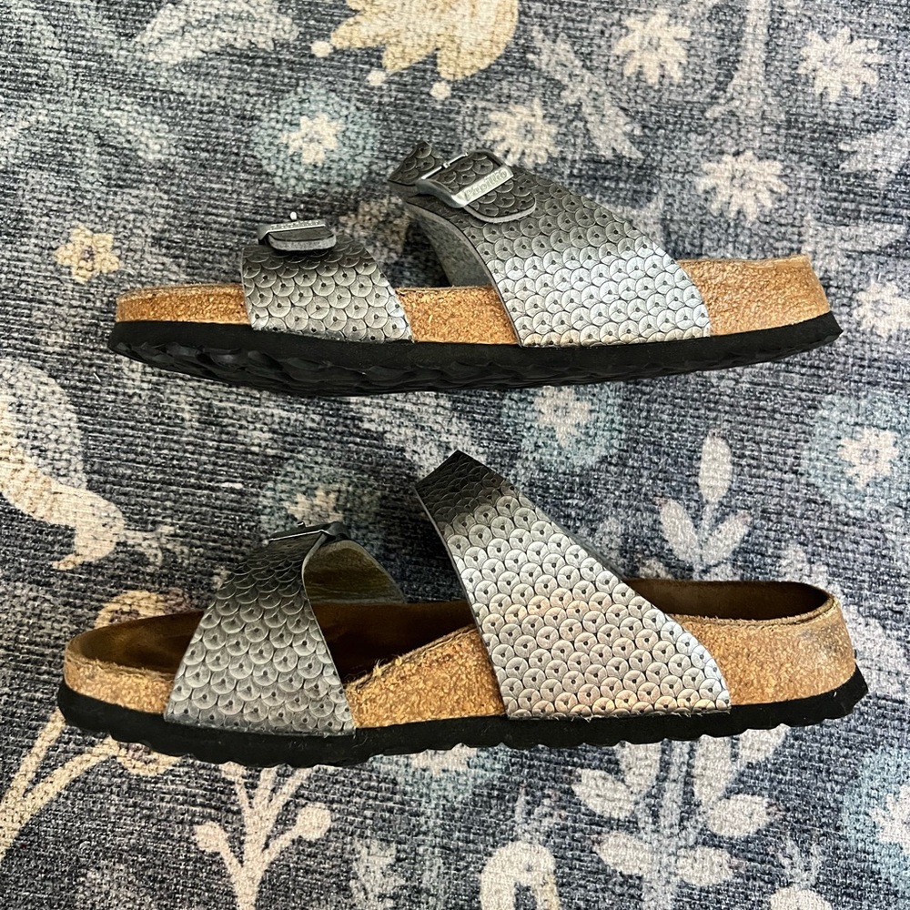 Papillio By Birkenstock Sydney Sequin Print Sandals View 5